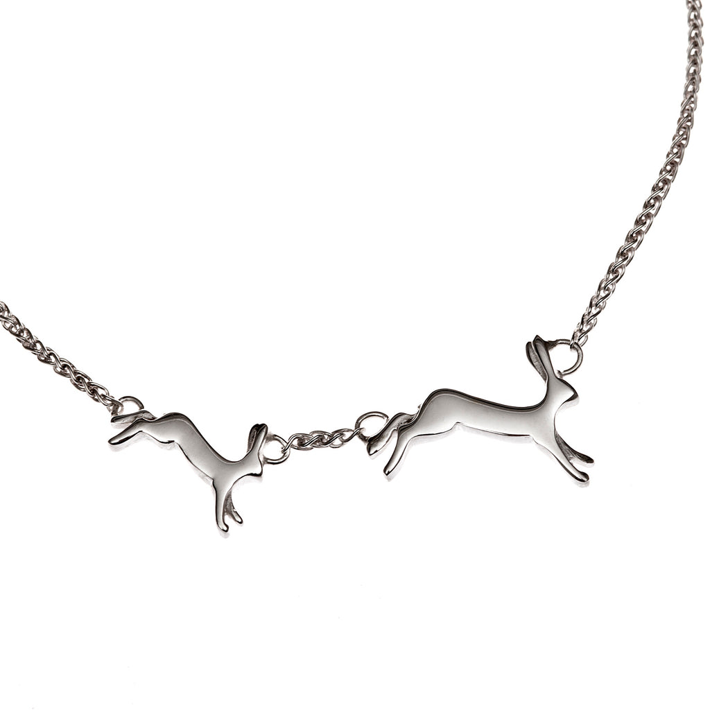 Running Hare Necklace