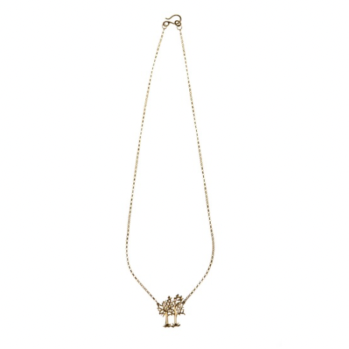 Birds in the branches Necklace, silver