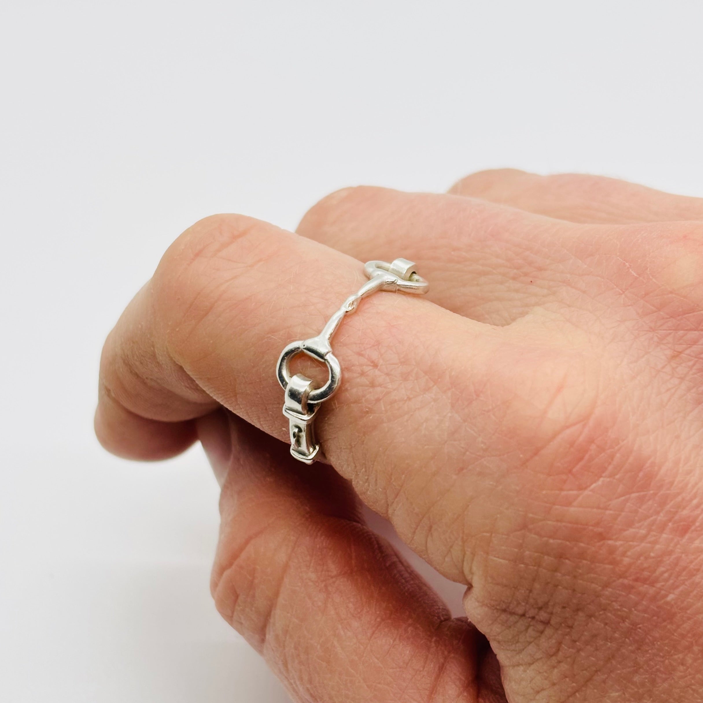 Snaffle Bit Ring