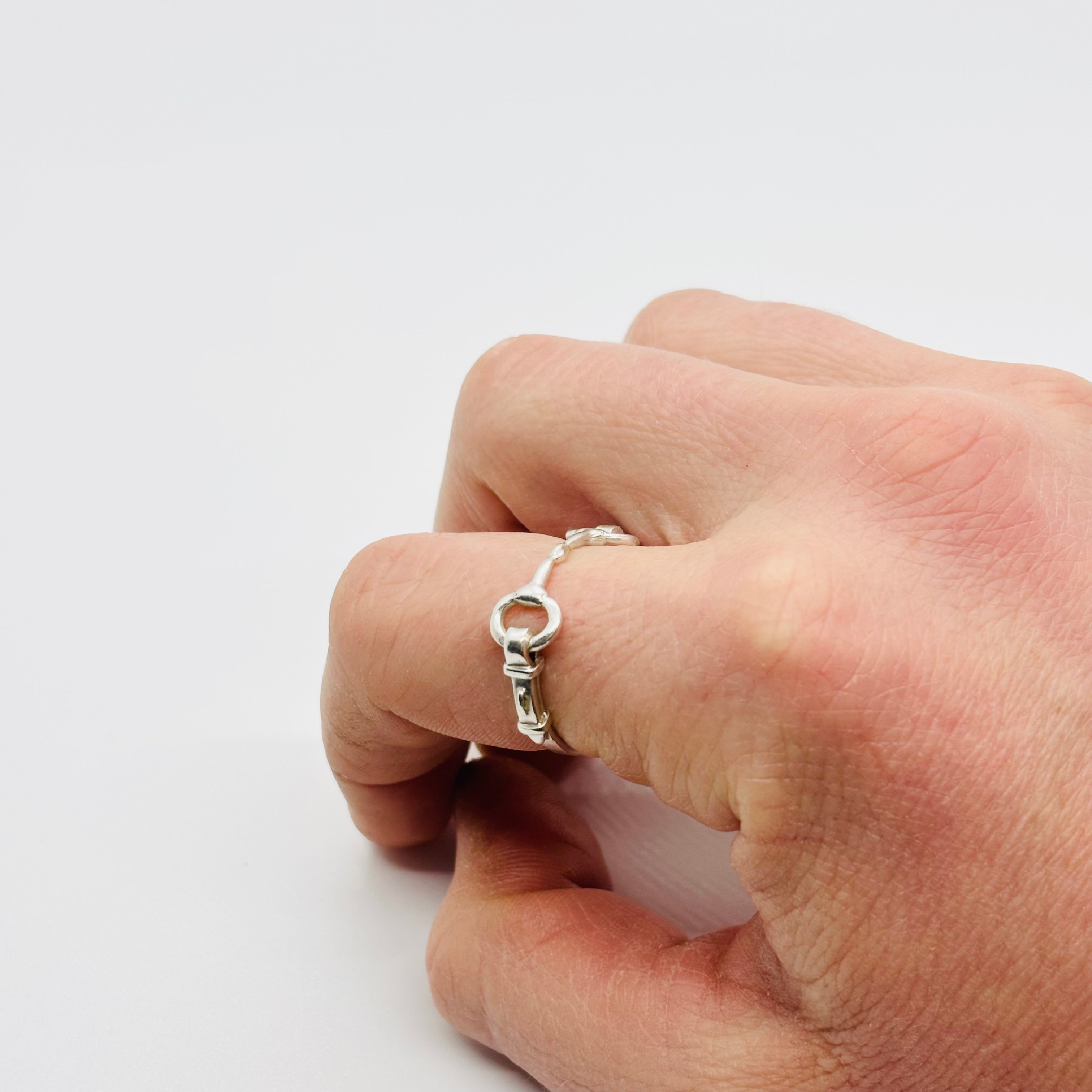 Snaffle Bit Ring