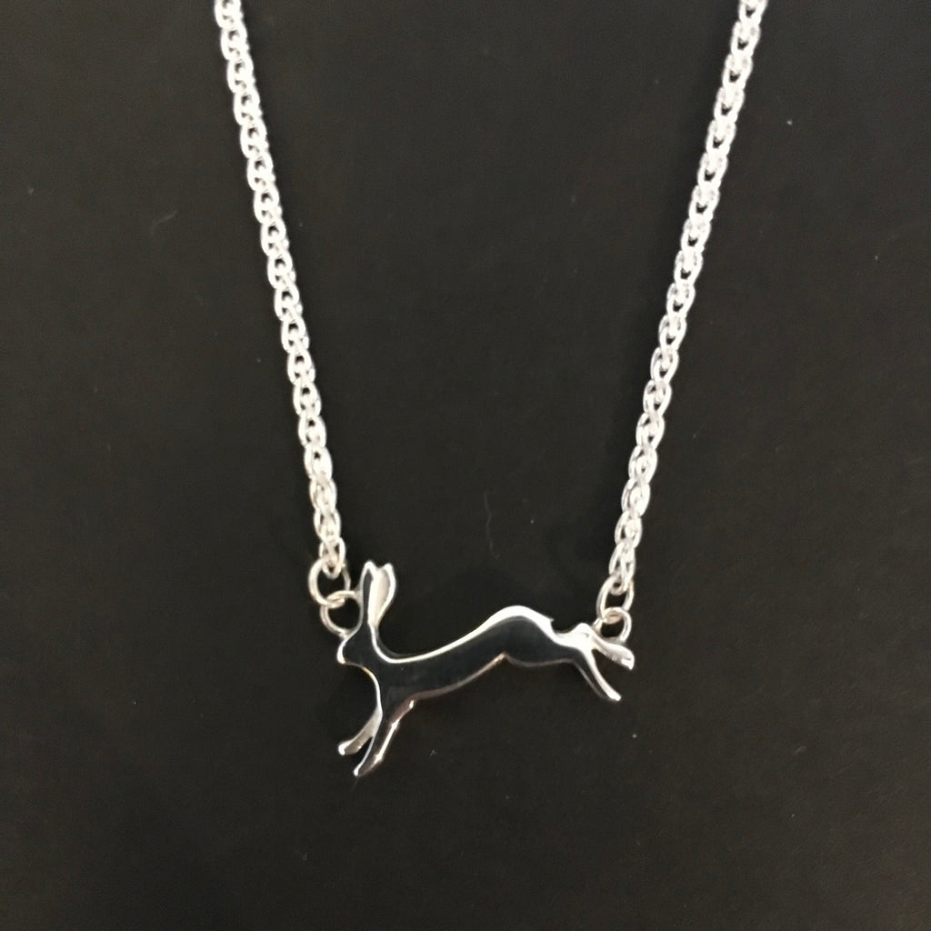 Running Hare Necklace