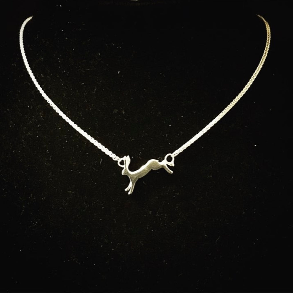 Running Hare Necklace