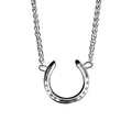 Horse Shoe Necklace Front Shoe